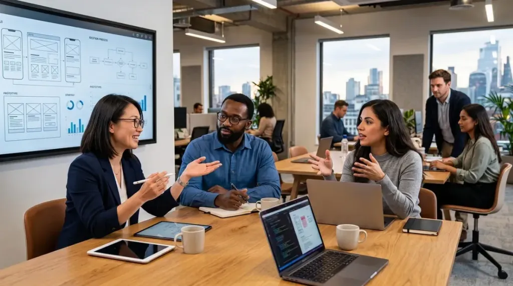 Tim startup menyelaraskan strategi kerja berbasis OKR